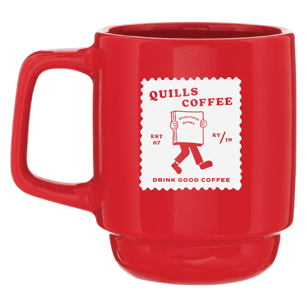 Quills Coffee Postage Mug