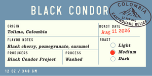 Colombia Earthquake Relief | Black Condor
