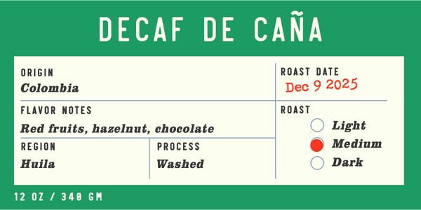 Colombia | Decaf de Caña