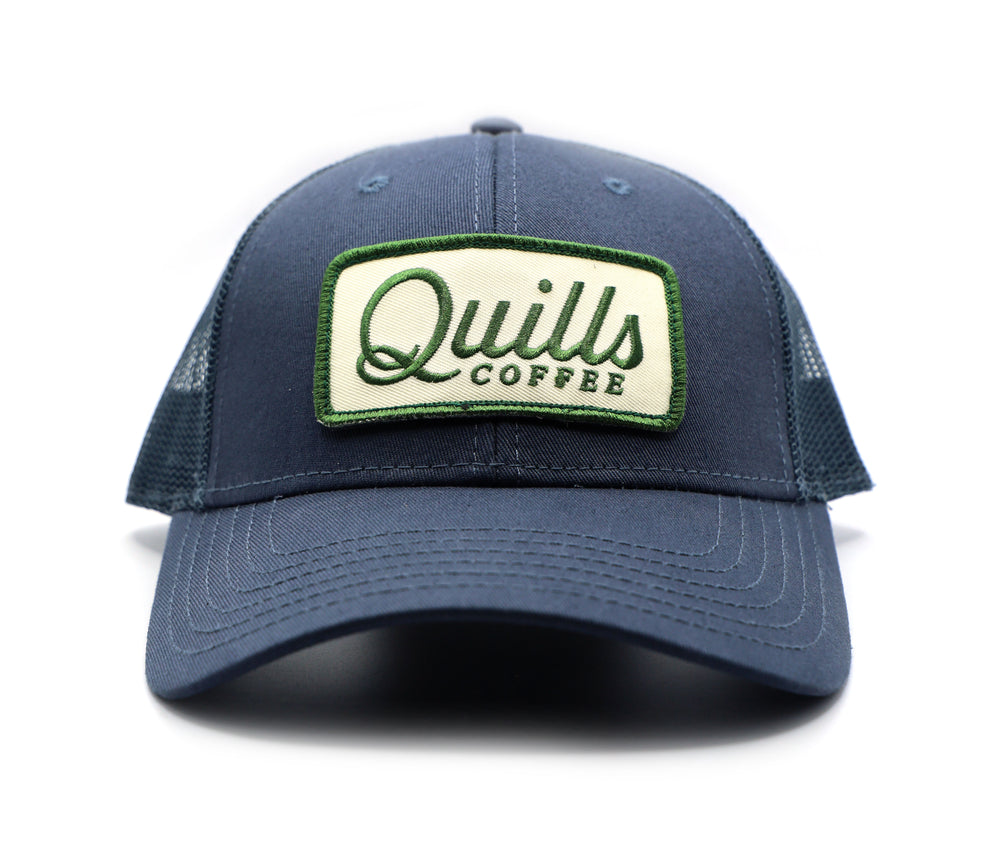 Quill's Patch Hat (Petrol Blue)