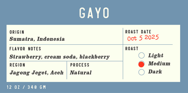 Sumatra | Gayo Natural