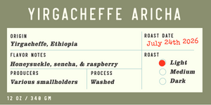 Ethiopia | Yirgacheffe Aricha